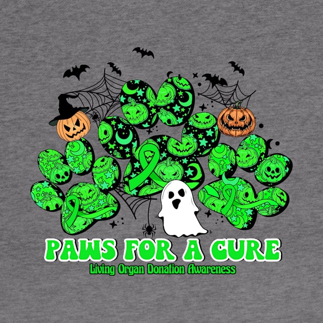 Living Organ Donation Awareness - paws for a cure halloween by Gost